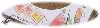Spring themed bug slide