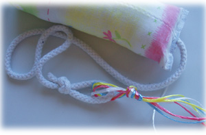 Dental hygiene toy - cat flossing string
