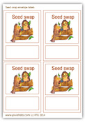 Label up your seed swap collections