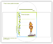 Click to see full seed packet template outline