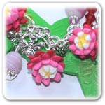 Bellis daisy bracelet