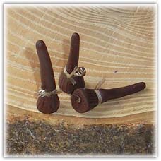 Broomstick beads