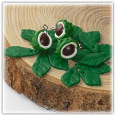 Conker beads, charms from the horse chestnut tree